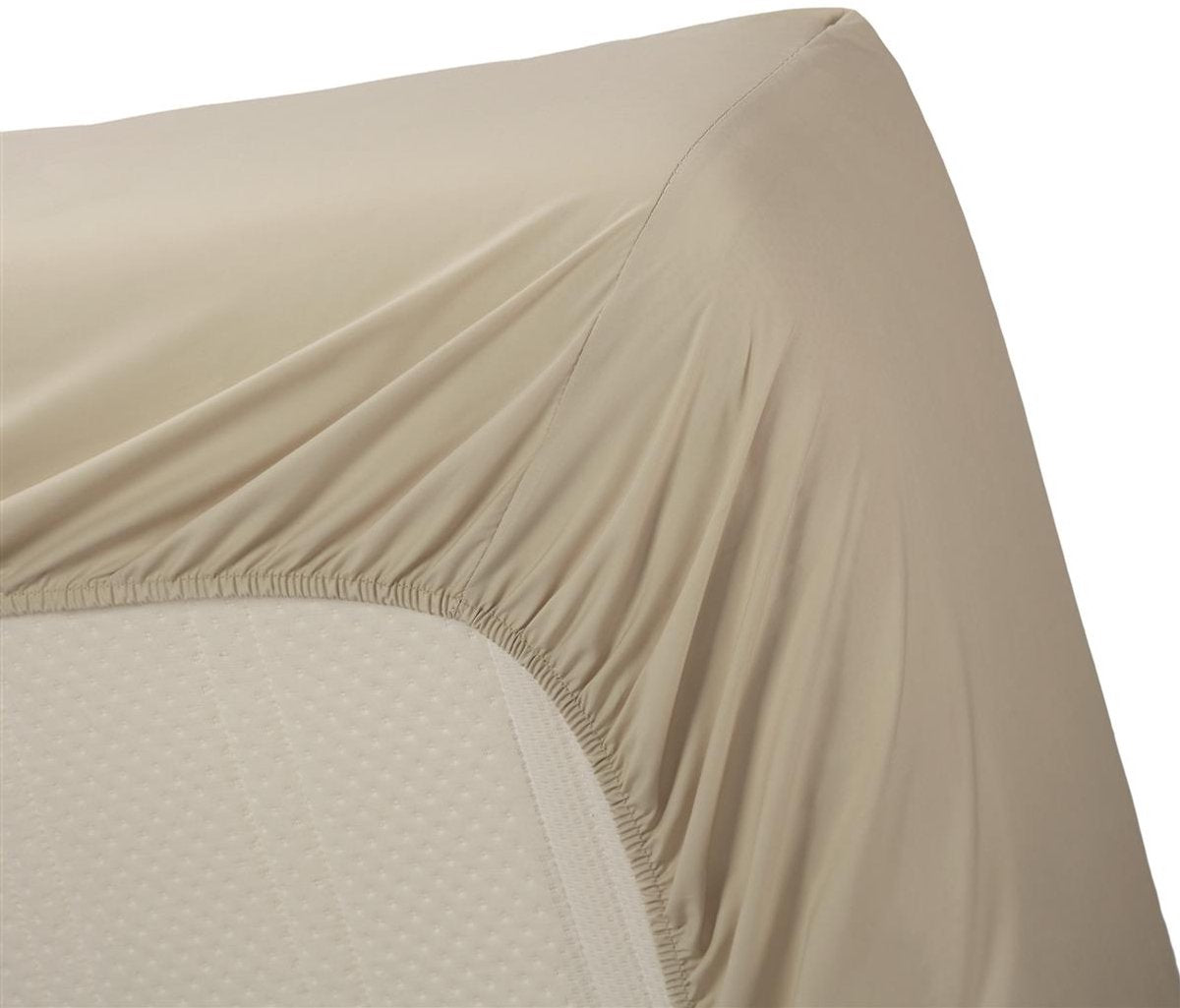 Bedinghouse percale coton - drap housse - 80x200 - sable