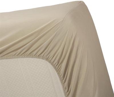 Bedinghouse percale coton - drap housse - 80x200 - sable