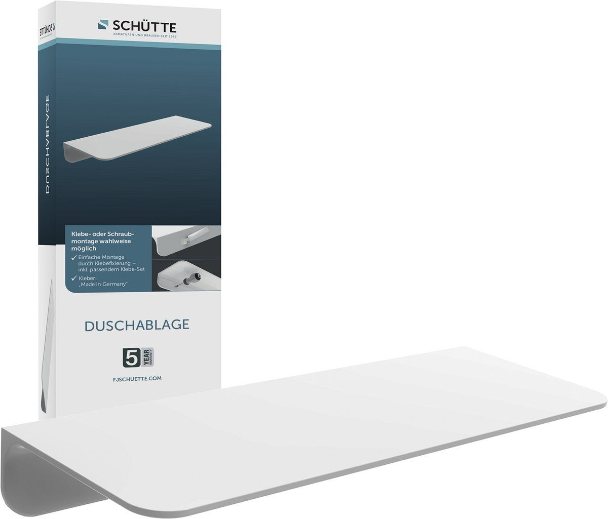 Schütte schütte douche en solo blanc