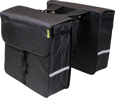 Dresco Luxury Shopper Double Bicycle Bag 40 litres nylon noir