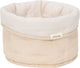 Little Dutch panier à langer pure petit - rayures beige doux