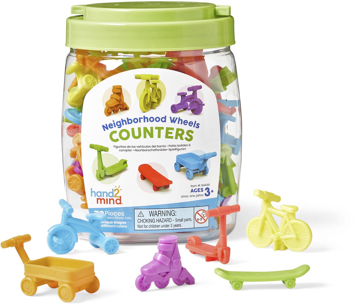 Ensemble de tri de véhicules de quartier Learning Resources - 1+