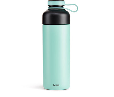 Bouteille isotherme Lékué à emporter - 500 ml - turquoise