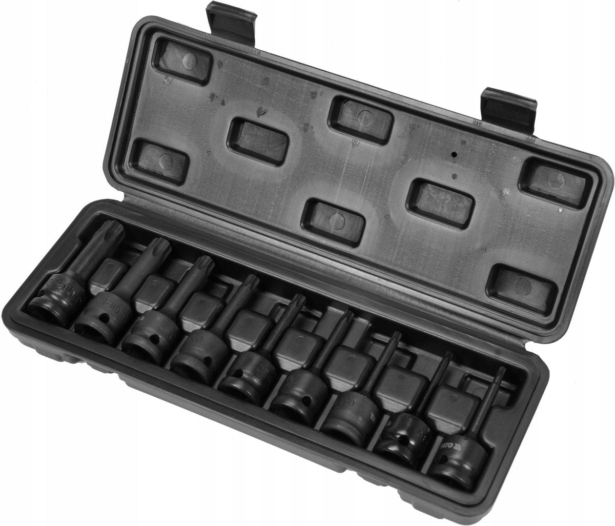 Yato jeu de douilles à chocs torx 1 2' T20-T70 9 pièces