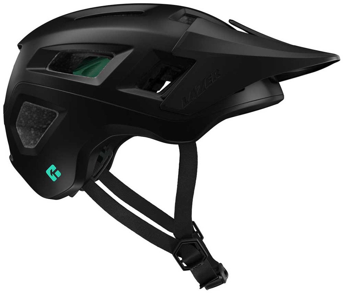 Casque de vélo vtt Lazer coyote kineticore noir mat