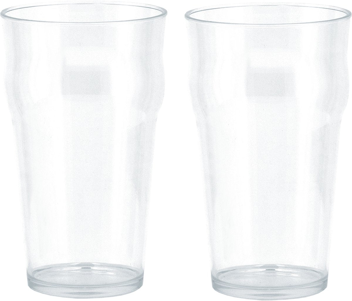 Travellife verre à bière travelife feria transparent - 2 pièces