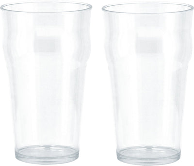 Travellife verre à bière travelife feria transparent - 2 pièces