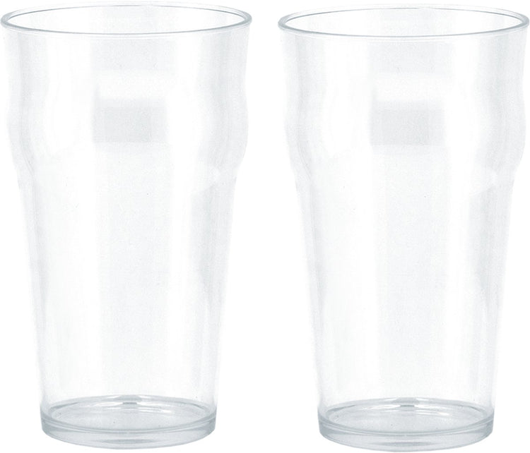 Travellife verre à bière travelife feria transparent - 2 pièces