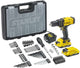 Stanley fatmax sfmcd700d2a-qw 20v max (18v) + ensemble d'accessoires 100 pièces | 2x2,0ah-sfmcd700d2a-qw