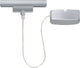 Alimentation Paulmann urail avec 1 m de câble, 1000w, chrome mat