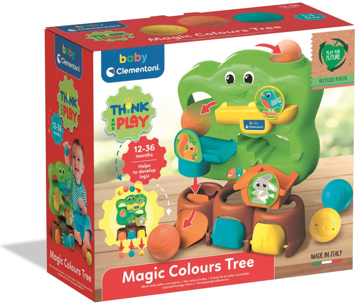Clementoni bébé cache-cache et cherchez Ballenboom