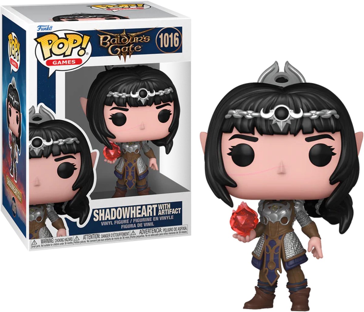 Funko-pop ! jeux : baldur's gate 3 - shadowheart #1016