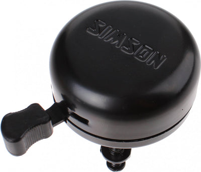 Cloche de vélo Traditionnelle 55 mm noire
