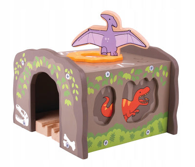 Bigjigs en bois T-Rex Tunnel