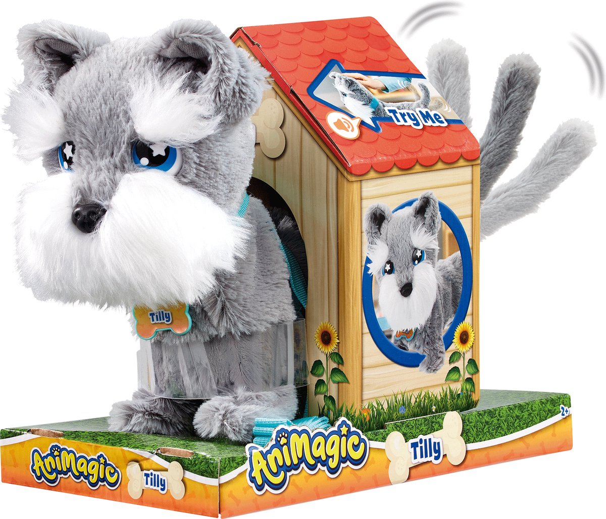 Animagic Tilly Terrier Dog Interactive Hug