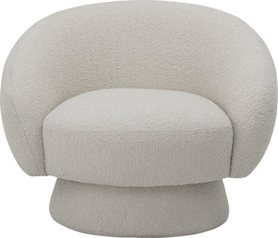 Bloomingville - chaise longue ted - blanc - polyester