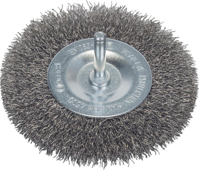 Brosse disque Bosch 6 mm 100 ondulée 0,3 inox