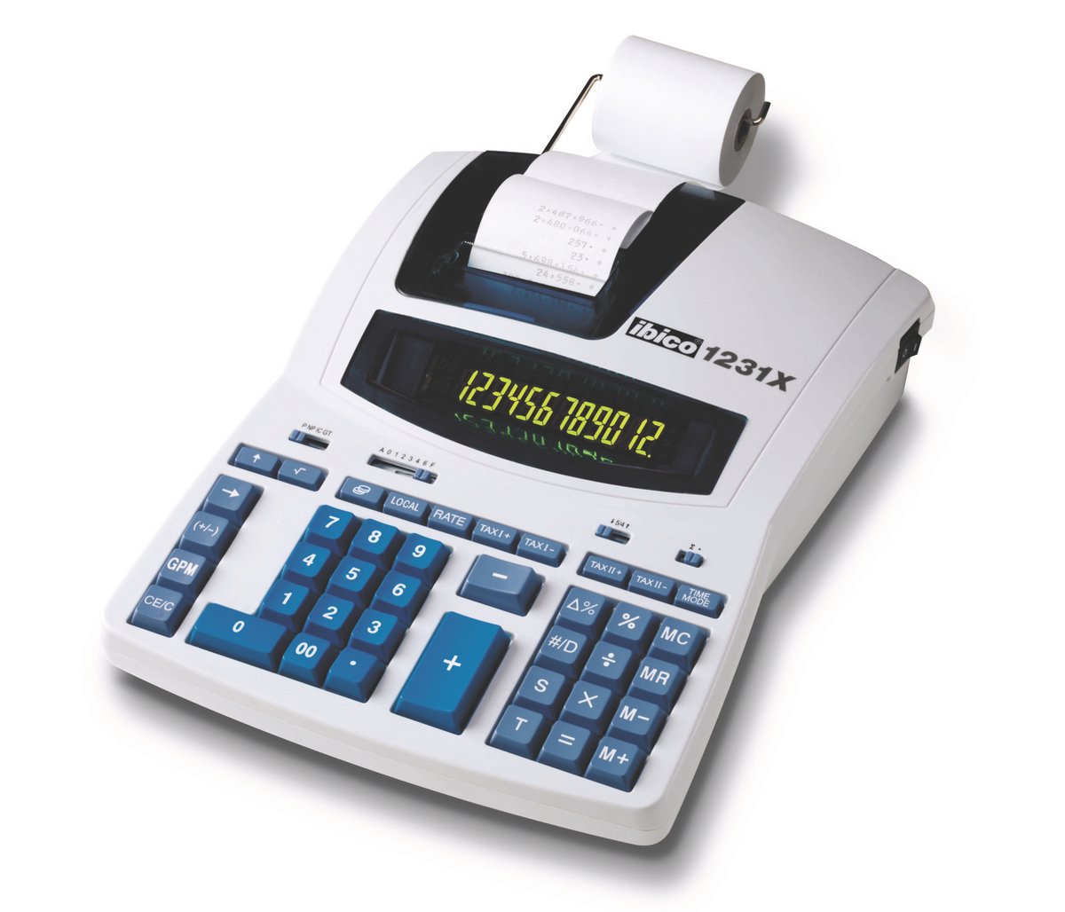 Impression Ibico 1231x - calculatrice