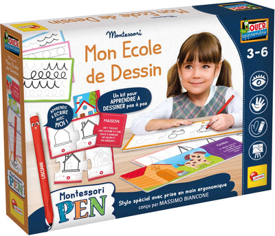 Lisciani Montessori stylo école dessin