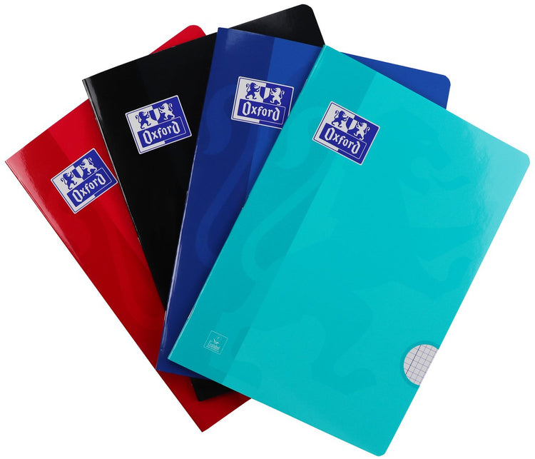 Oxford cahier scolaire a4 diamant 5x5mm 72page 80gr cul | 10 pièces