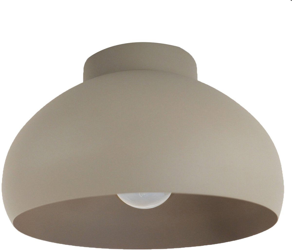 Plafonnier Eglo mogano 2 - e27 - ø 28 cm - coloris sable beige