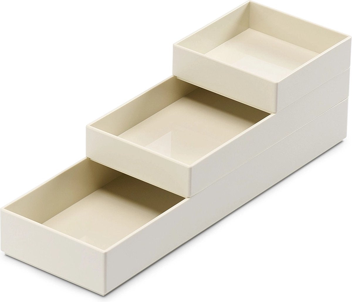 Organiseur de bureau Orplast blanc - set 7 pièces - eol