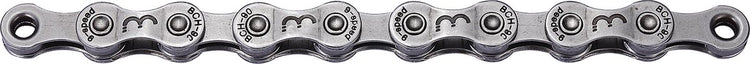 Bbb cycling powerline chaîne de vélo - chaîne de vélo 9 vitesses vélo de course - 114 maillons - gris - bch-90