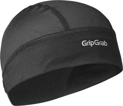 Gripgrab - UPF 50+ casque de vélo d'été léger chapeau protection UV chapeau de cyclisme casquette crâne - unisexe - noir