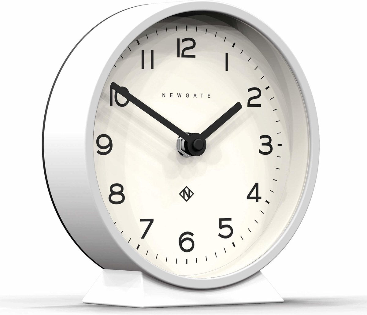 Newgate m horloge de table echo blanc 16cm