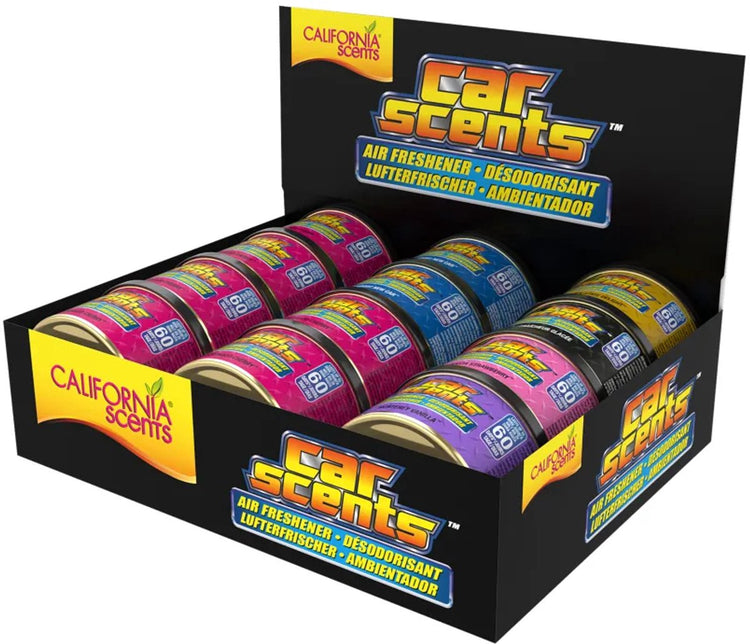 California Scents CS Carscents Présentoir assorti 12 pcs.