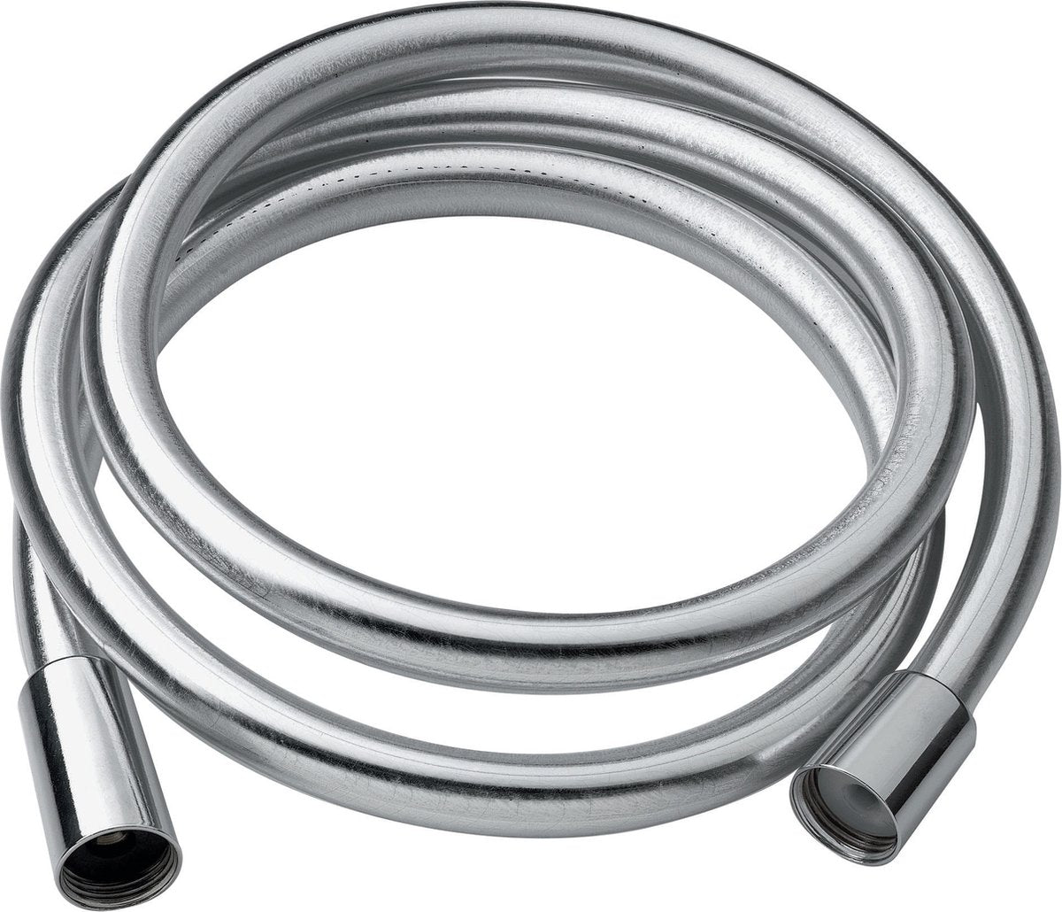 Flexible de douche confort Plieger - universel - plastique - argent - 150 cm - Garantie 10 ans