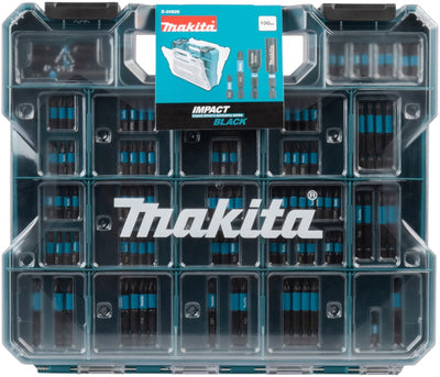 Makita accessoires e-24826 jeu d'embouts de tournevis à percussion 100 pièces - e-24826