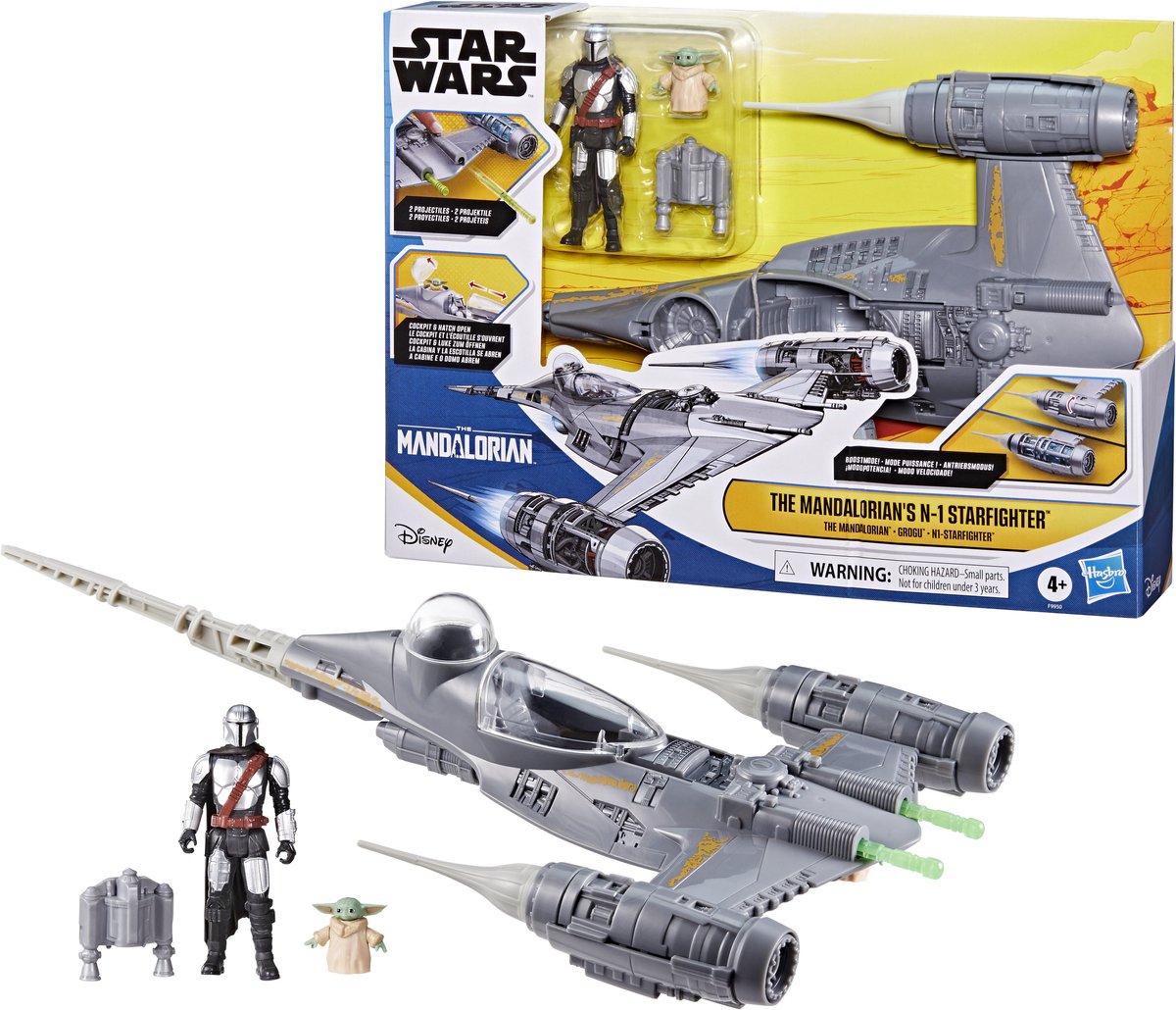 Coffret de jeu Star Wars Mandalorian N-1 Starfighter