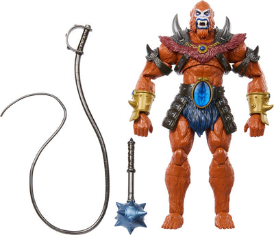Mattel maîtres de l'univers : nouvelle figurine d'action eternia masterverse homme-bête figurine d'action 18 cm