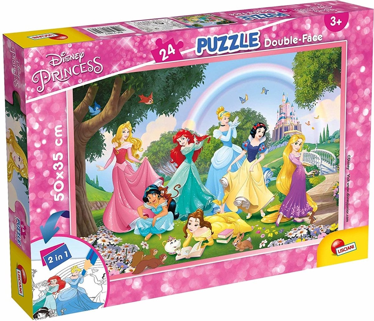 Lisciani puzzle df plus 24 princesse