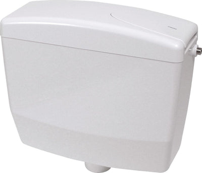 Wisa 350 réservoir suspendu simple chasse 6 9 litres réglable blanc