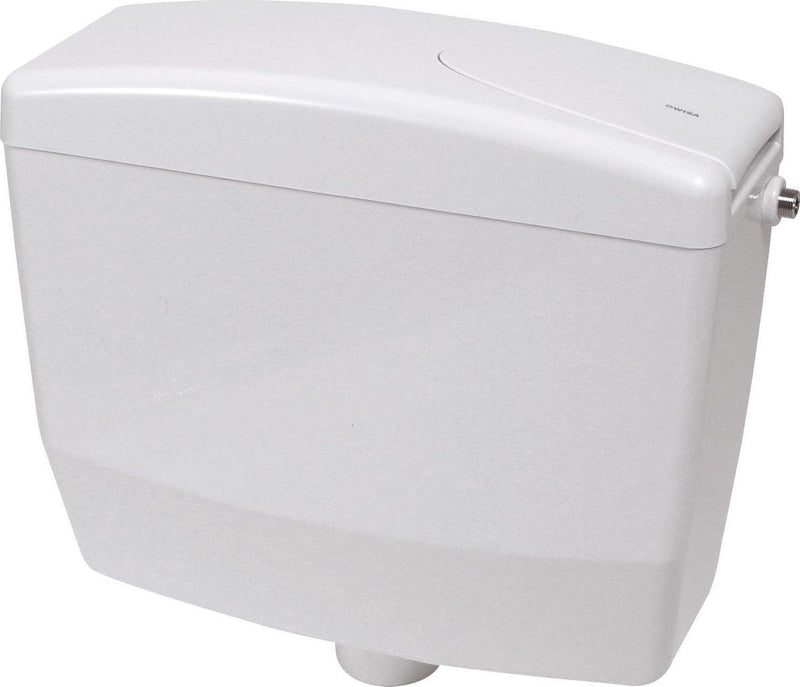 Wisa 350 réservoir suspendu simple chasse 6 9 litres réglable blanc