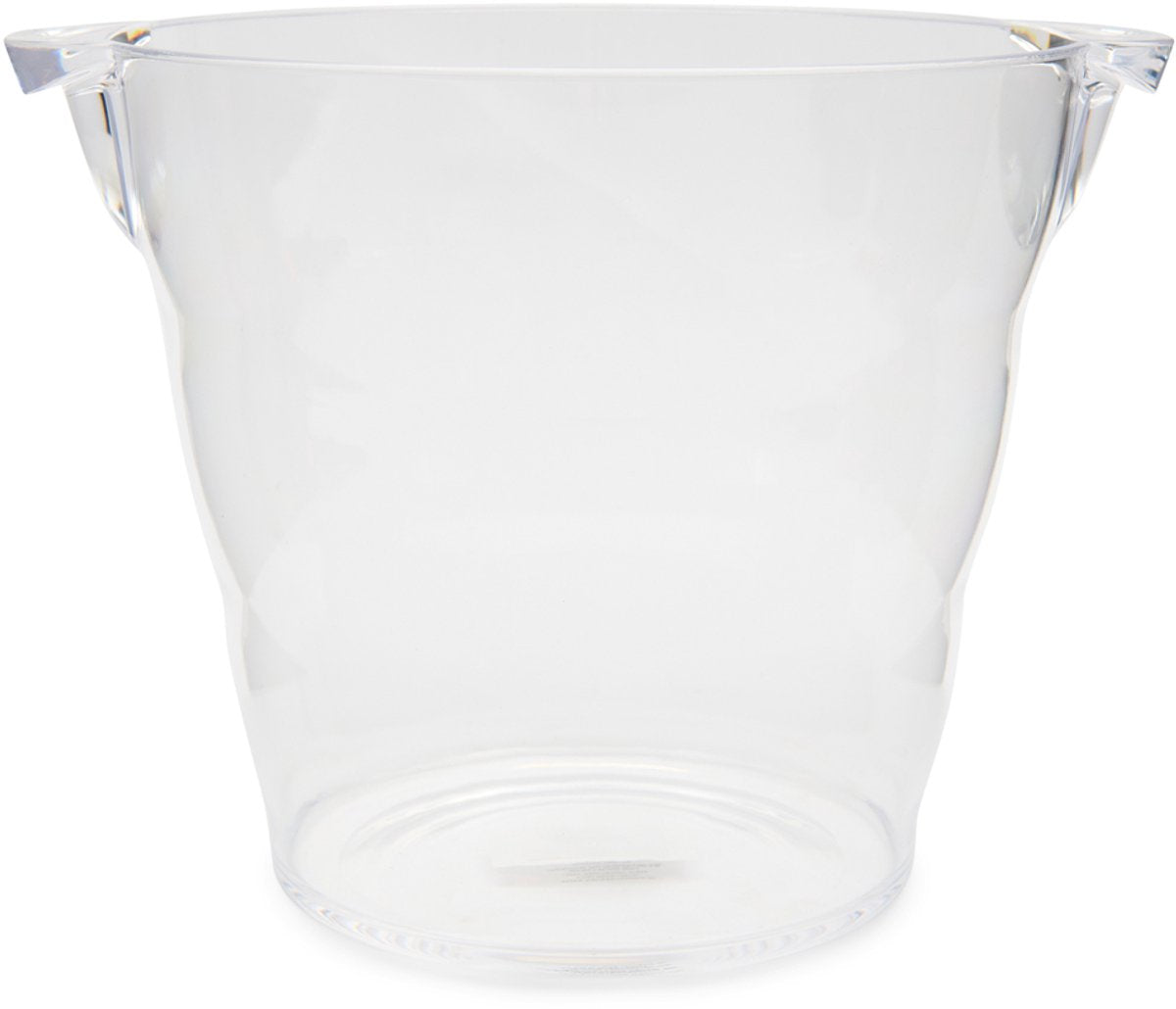 Riviera maison rafraîchisseur à vin rond transparent - rafraîchisseur de bouteille azur - plastique - 10ml