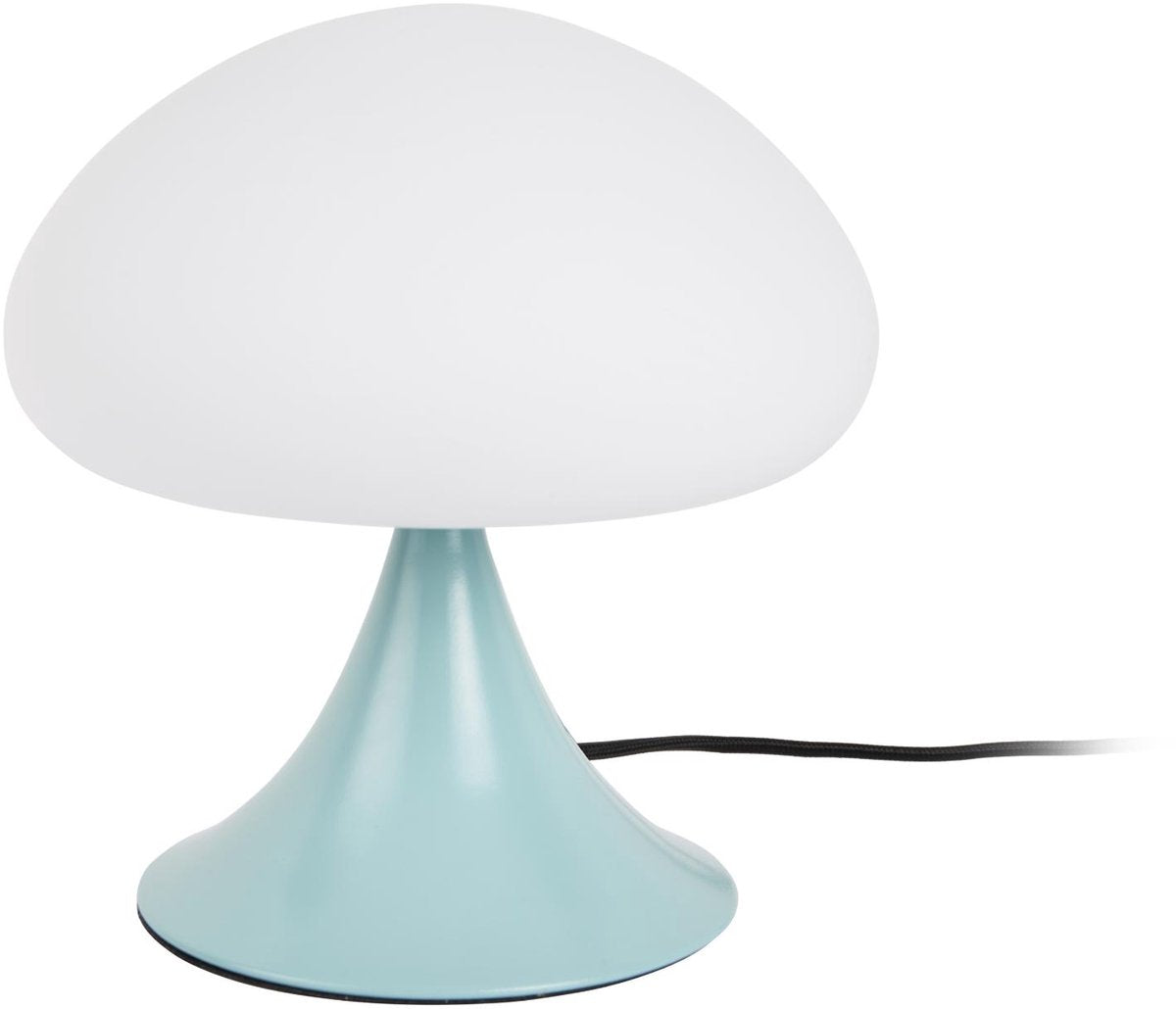 Lampe de table Leitmotiv hongo - bleu brumeux - ø20cm - scandinave