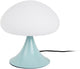 Lampe de table Leitmotiv hongo - bleu brumeux - ø20cm - scandinave