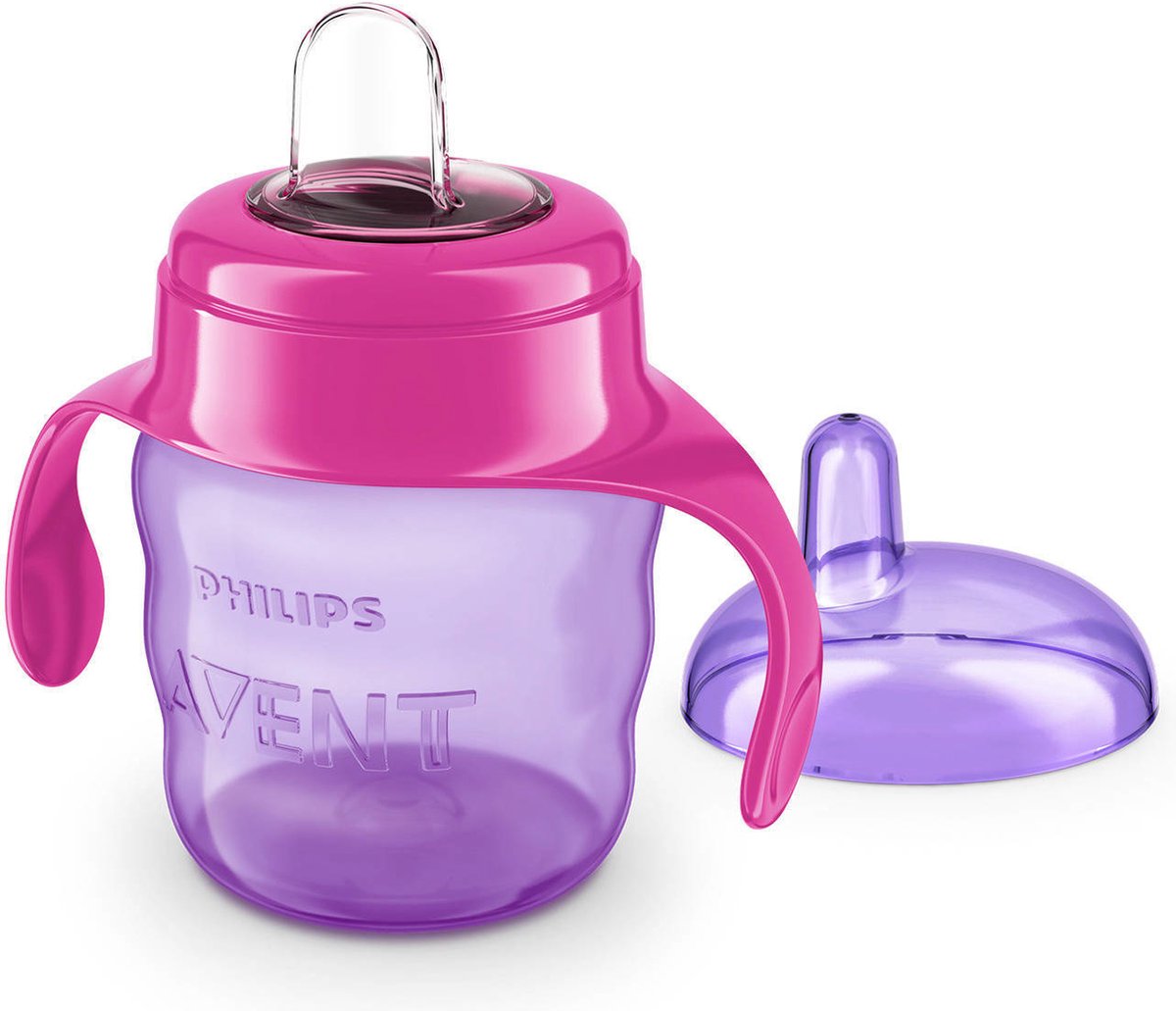 Gobelet Philips avent - 6+ mois - 200 ml - violet - scf551 03
