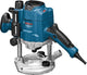 Défonceuse Bosch gof 1250 ce (clé de 19 mm, goupille de centrage 8 mm, manchon de copie 17 mm, guide parallèle, manchon de copie SDS)