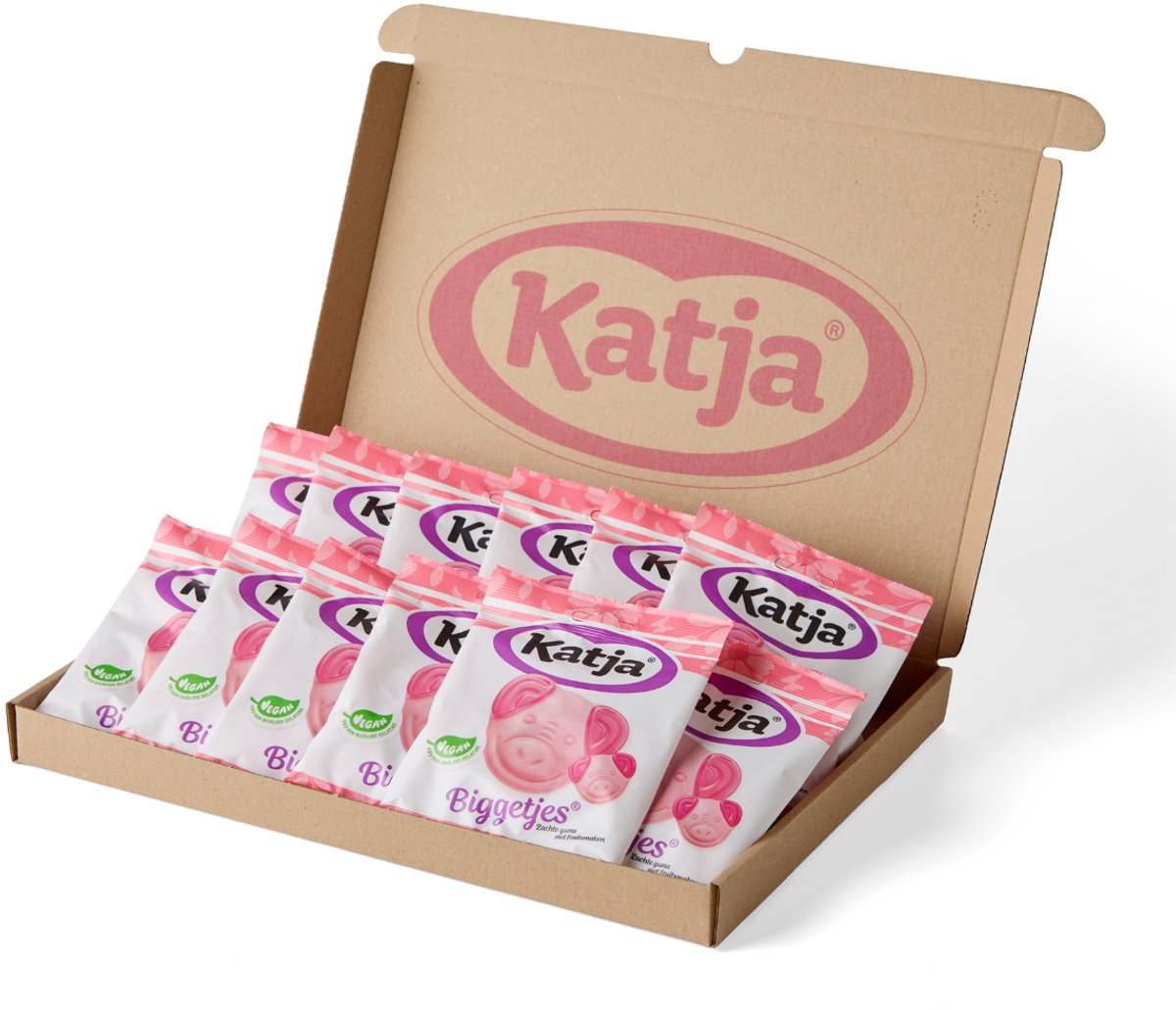 Porcelets Katja - bonbons mous - 12x 70g