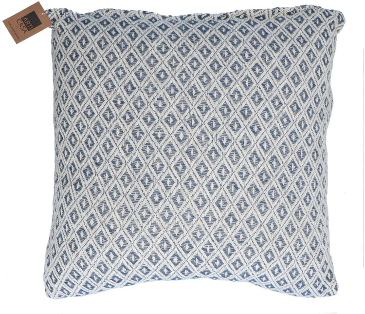 Coussin décoratif Arti casa - 45x45 cm - coussin décoratif - doux et confortable - pour canapé et lit - bleu