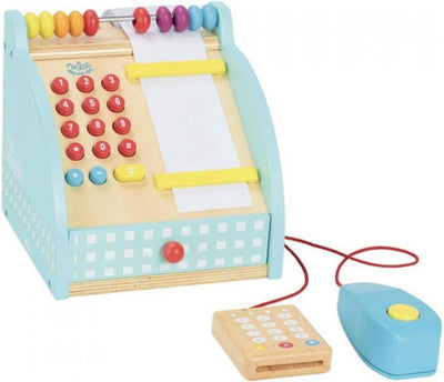 Coffret de jouets caisse enregistreuse en bois Vilac - 25 pièces