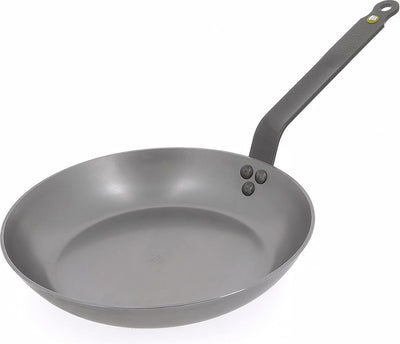 Poêle Debuyer de Buyer Mineral B 20 cm - Tôle d'acier - Sans PFA - Effet antiadhésif naturel - Fabriquée en France