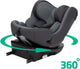 Bebeconfort évoluefix i-size - siège auto - teinté graphite - de la naissance à 12 ans