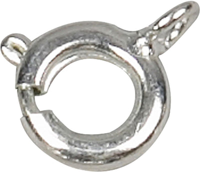 Fermoir à ressort Creativ company, d 7 mm, argent, 10 pièces 1 boîte