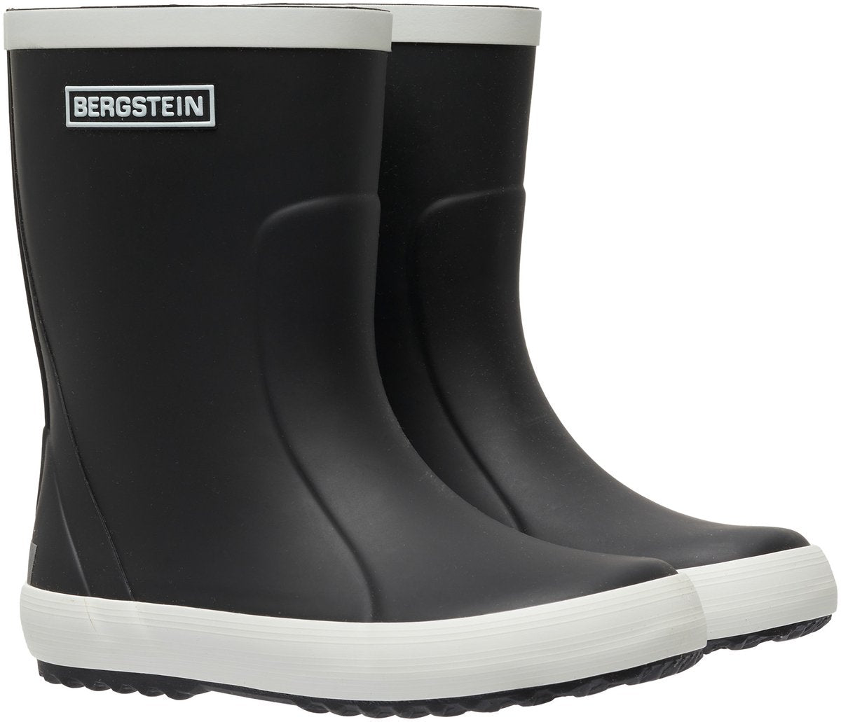 Bottes de pluie junior unisexes classiques Bergstein - noir