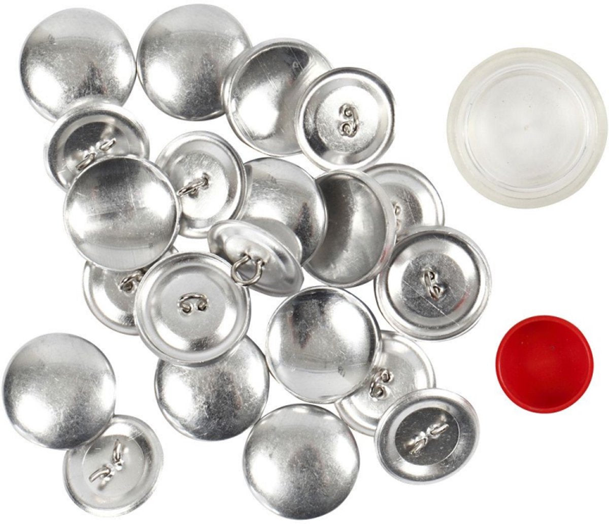Boutons de bricolage Creativ company, d 22 mm, 12 pièces 1 boîte